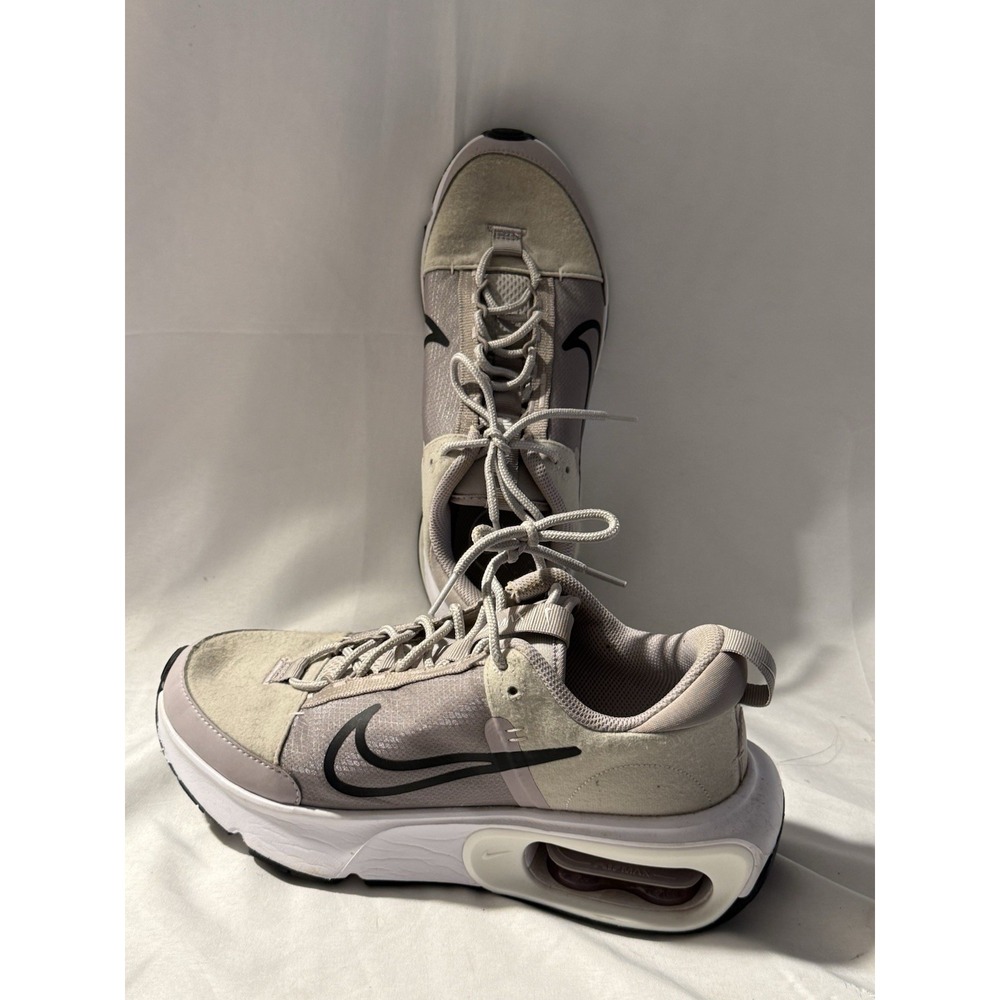 Nike Air Max INTRLK Women's Size 9 Taupe Cream Black Sneakers DQ2904